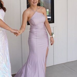 Elegant Lavender Dress